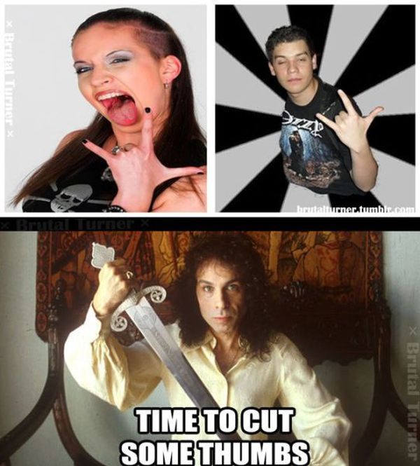 Funny Photos for Metal Lovers (35 pics)