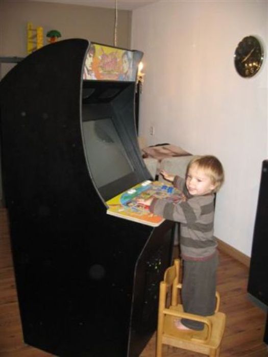Homemade Arcade Game Machine (47 pics)