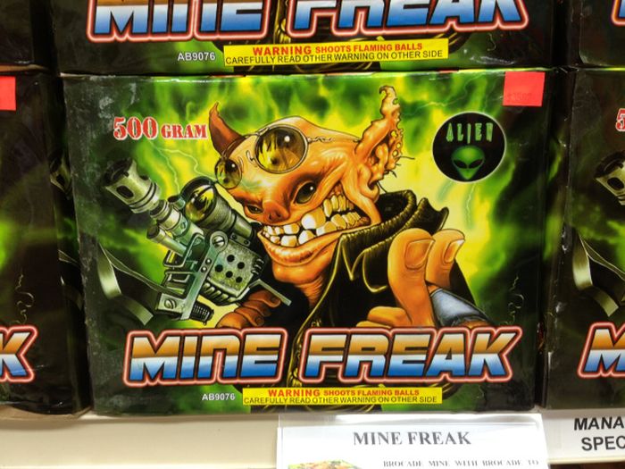 Strange and Funny Fireworks Packaging (30 pics)