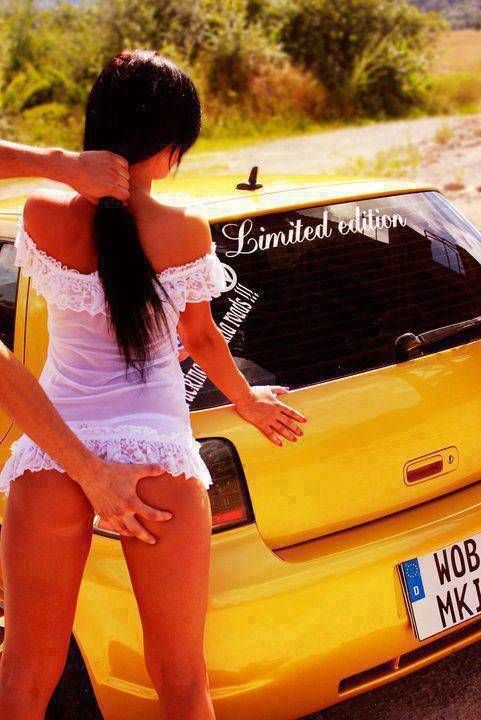 Girls and Cars. Part 6 (48 pics)