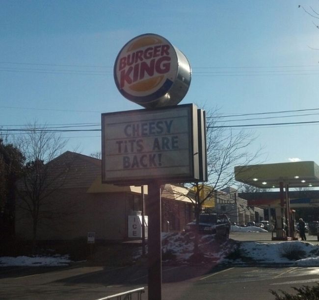 Dirty Fast Food Signs (17 pics)