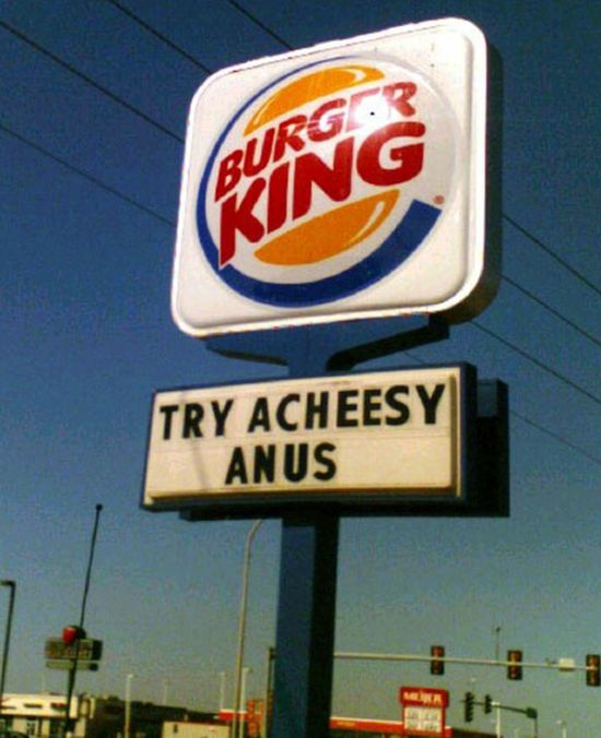 Dirty Fast Food Signs (17 pics)