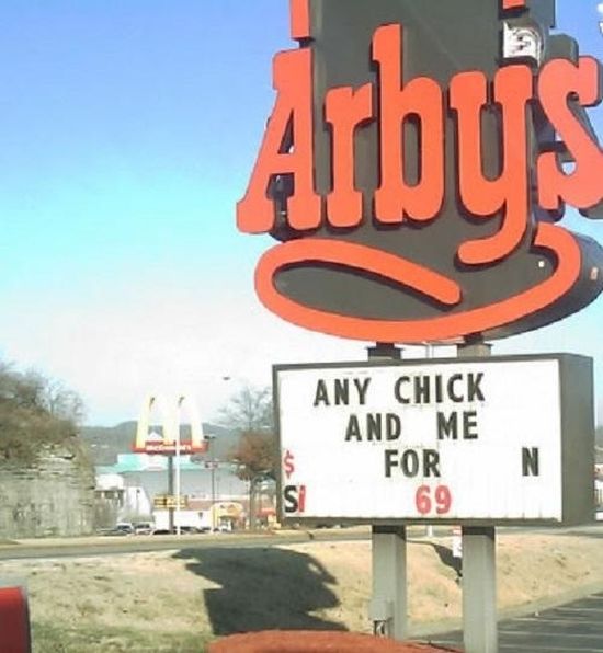 Dirty Fast Food Signs (17 pics)