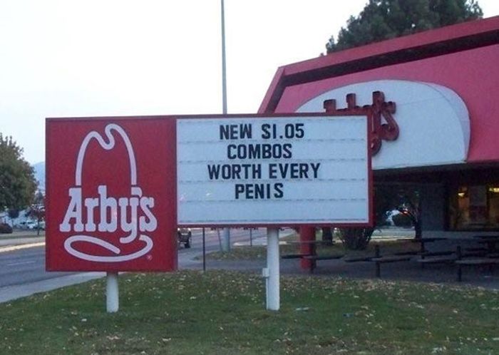 Dirty Fast Food Signs (17 pics)