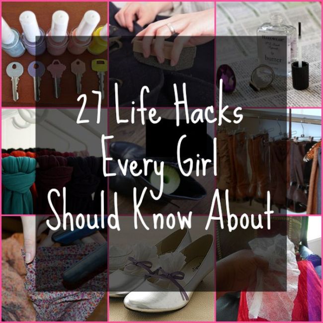 Life Hacks for Girls (32 pics)