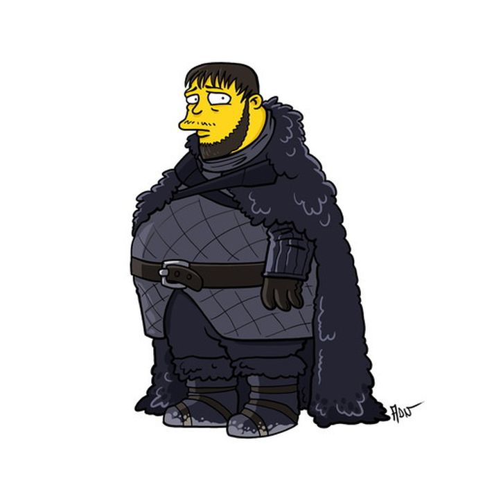 Simpsonized 'Game of Thrones' Characters (13 pics)