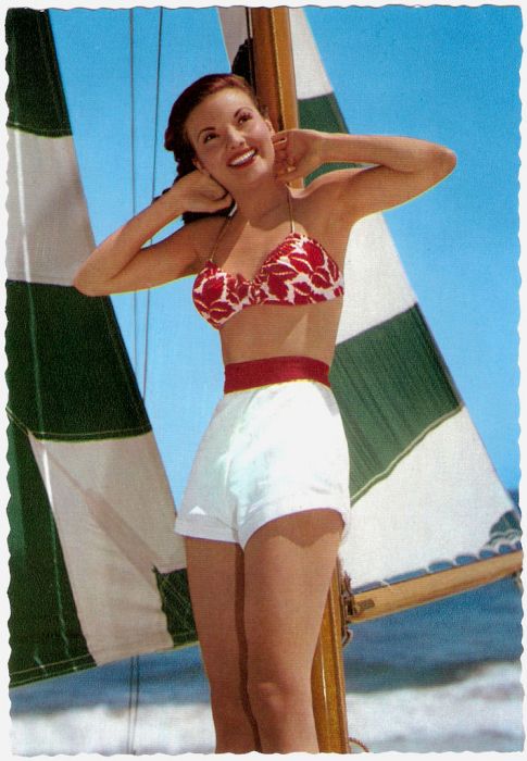 Swimwear from the 40s and 50s (66 pics)