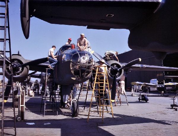 Colorized WWII USA Photos (41 pics)