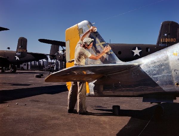 Colorized WWII USA Photos (41 pics)