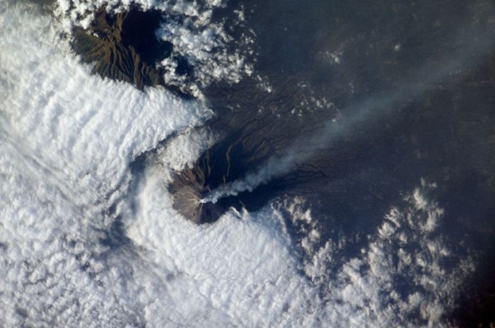 Volcanic Eruptions as Seen from Space (15 pics)