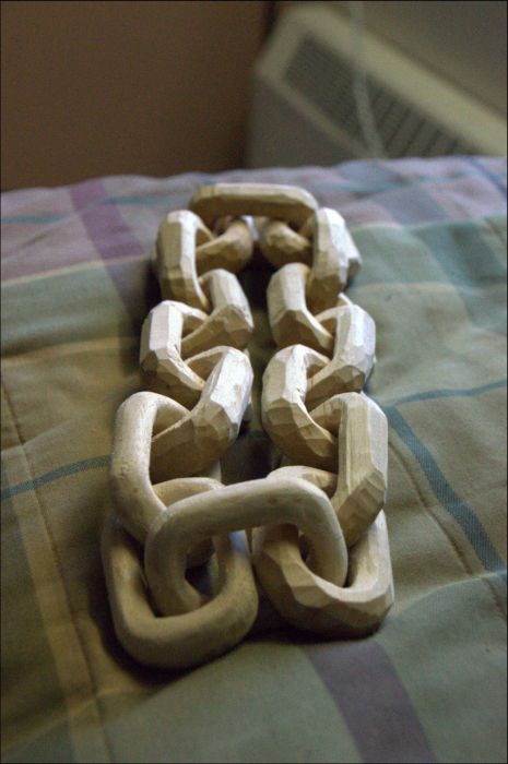 DIY Wooden Chain (13 pics)