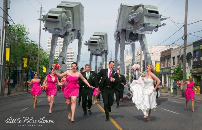 Crazy Wedding Party Attack Pictures (7 pics)