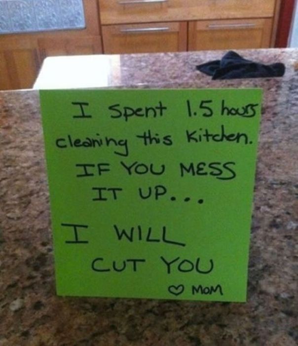 Notes from Parents (23 pics)