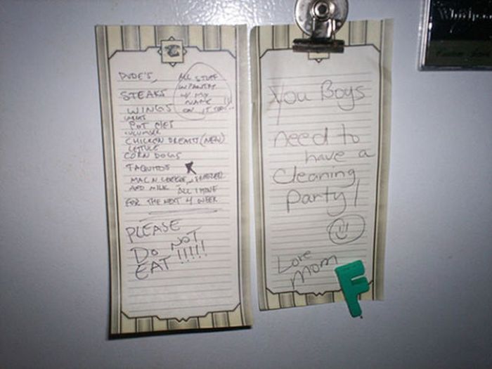 Notes from Parents (23 pics)