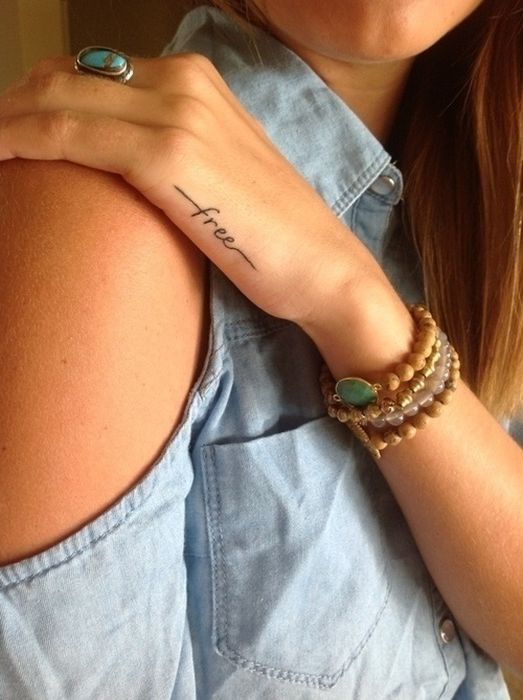 Typography Tattoos (67 pics)