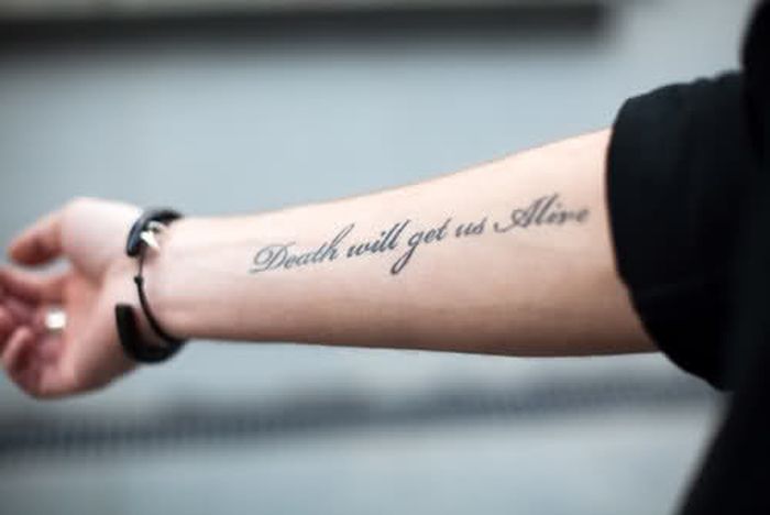 Typography Tattoos (67 pics)