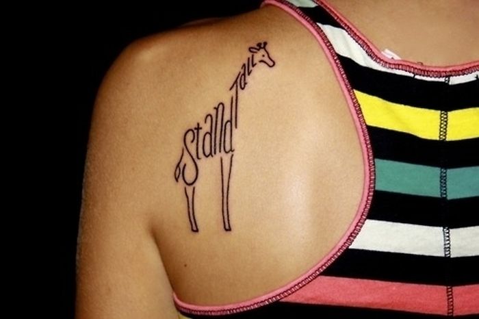 Typography Tattoos (67 pics)