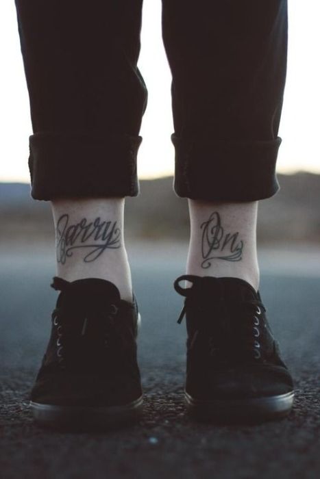 Typography Tattoos (67 pics)