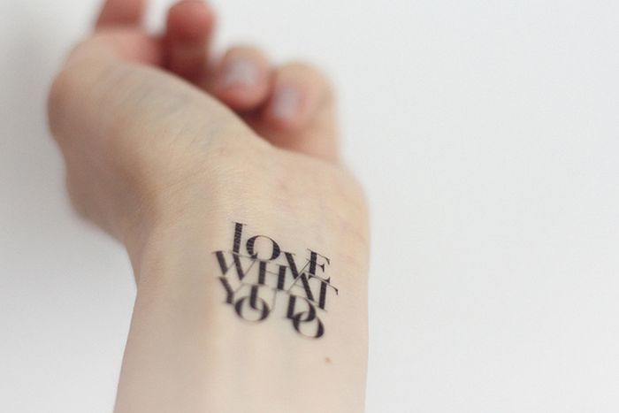 Typography Tattoos (67 pics)