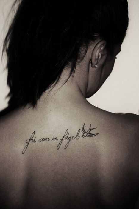 Typography Tattoos (67 pics)