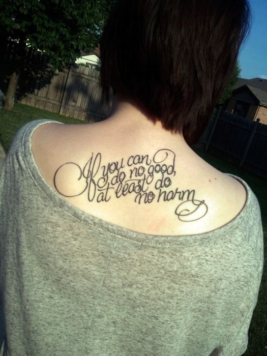 Typography Tattoos (67 pics)