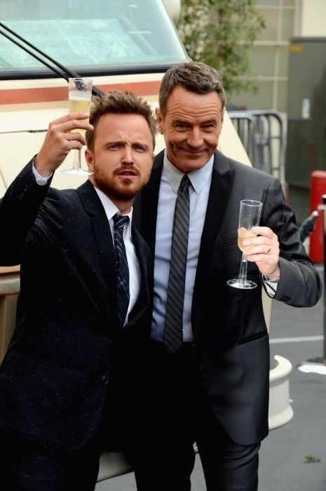The “Breaking Bad” Cast Celebrates the Final Episodes (14 pics)