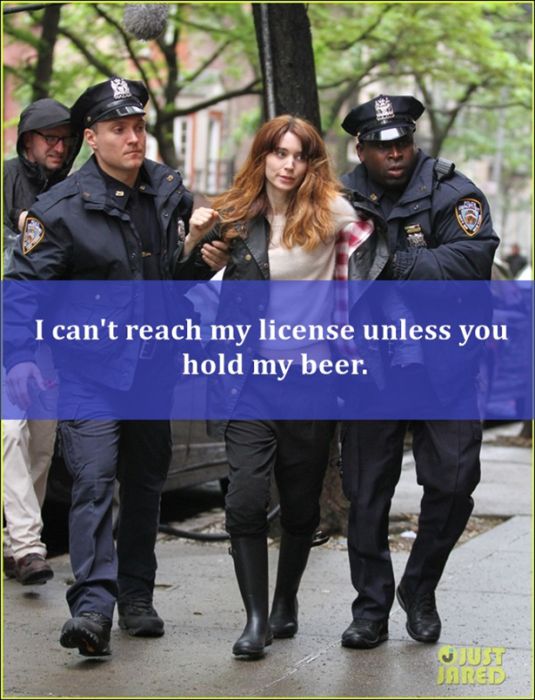 Avoid Saying These Things to a Police Officer (20 pics)