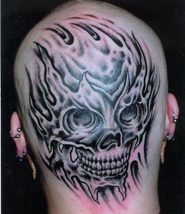 Head Tattoos (67 pics)