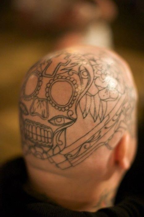 Head Tattoos (67 pics)