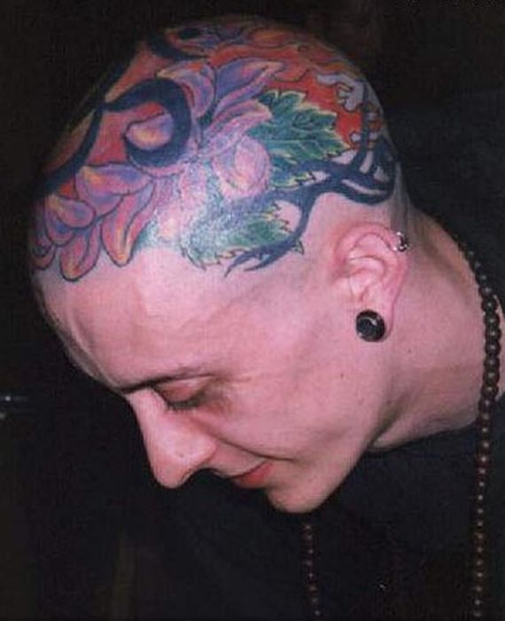 Head Tattoos (67 pics)