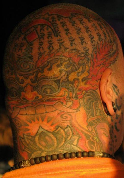 Head Tattoos (67 pics)
