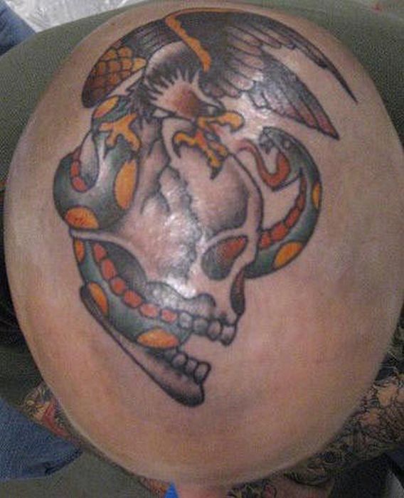 Head Tattoos (67 pics)
