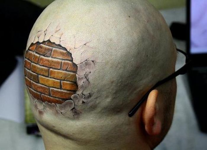 Head Tattoos (67 pics)