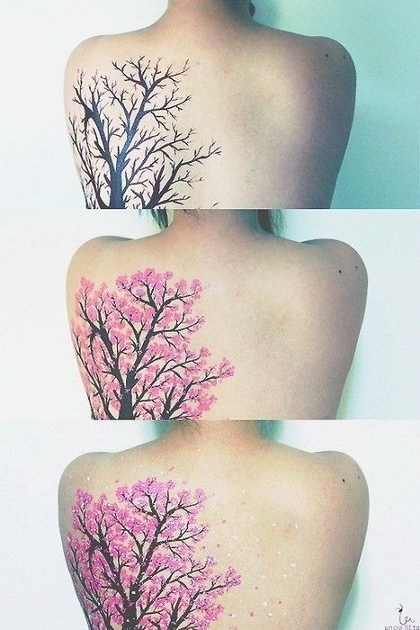 Beautiful Nature Tattoos (49 pics)