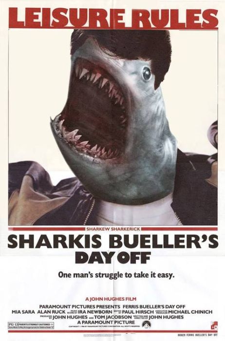 Every Movie Can Be a Shark Movie (24 pics)
