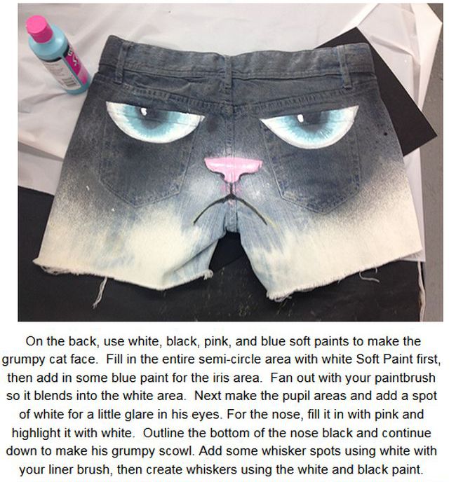 Grumpy Cat Shorts (9 pics)