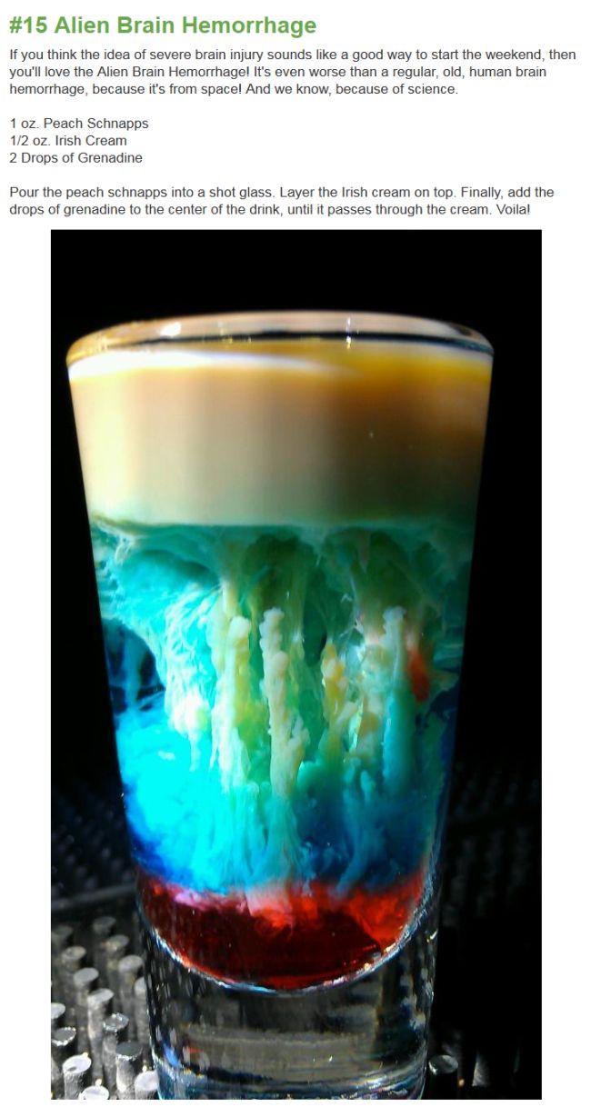 Amazing Layered Drinks (15 pics)