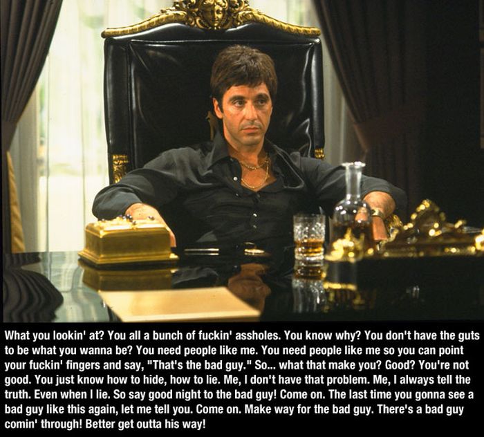 Scarface Quotes (10 pics)