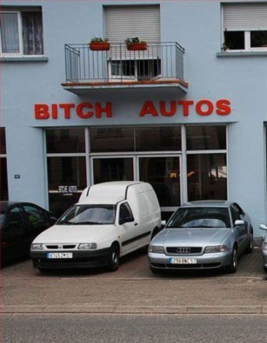 Funny Car Dealership Names (19 pics)