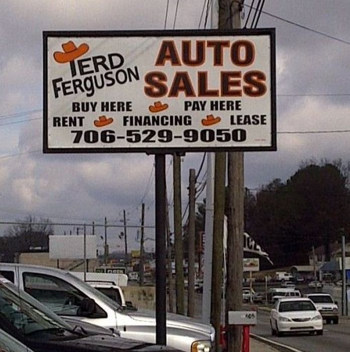 Funny Car Dealership Names (19 pics)