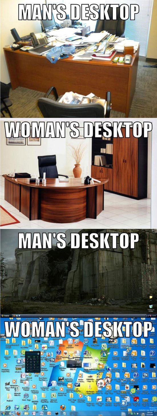 Men vs Women (20 pics)