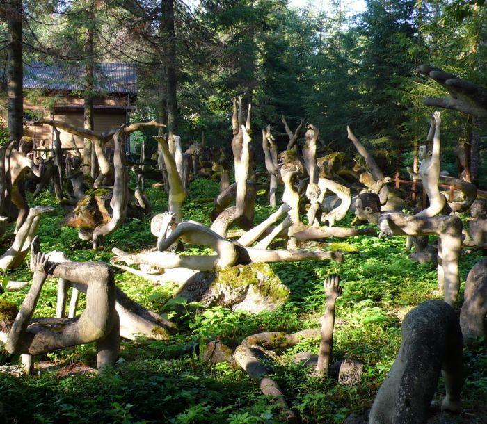 Creepy Forest in Finland (56 pics)