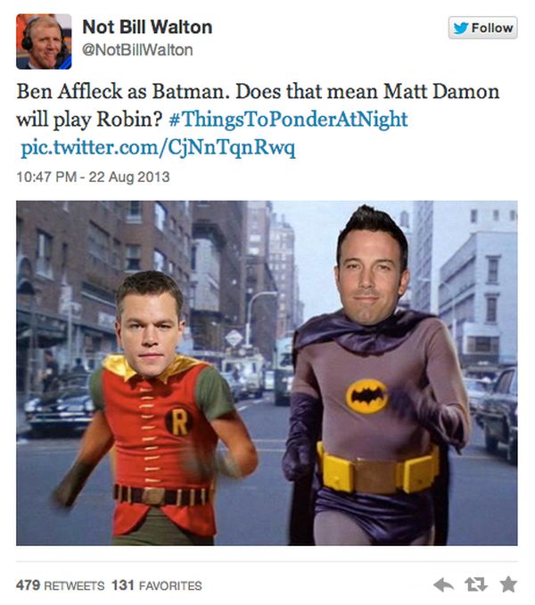 Reactions to Ben Affleck Being Cast as Batman (40 pics)