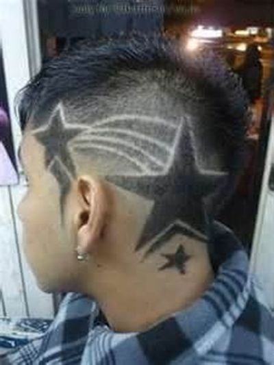 Hair Tattoos (34 pics)