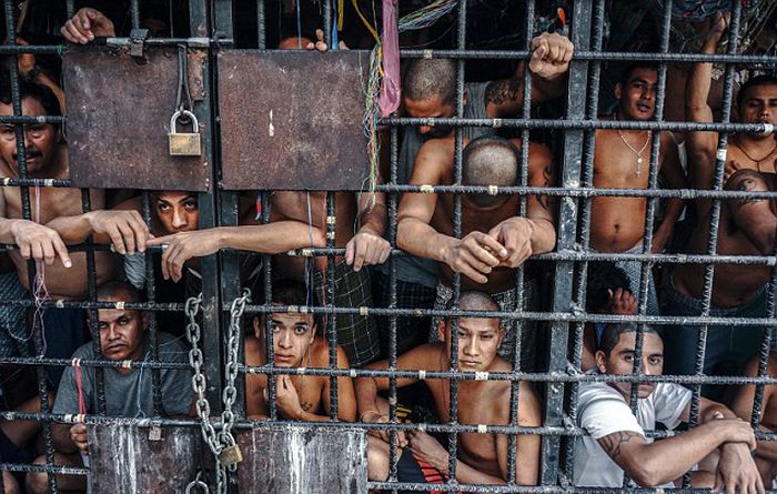 Prison in El Salvador (15 pics)