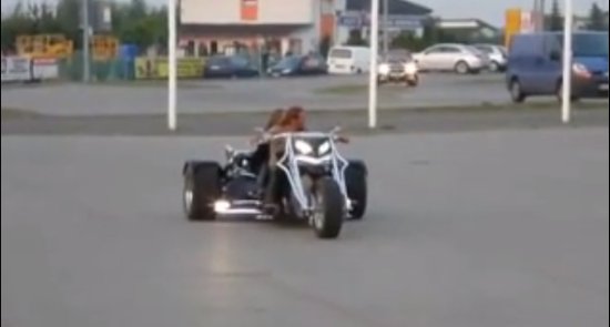 Awesome Trike Driving Skills