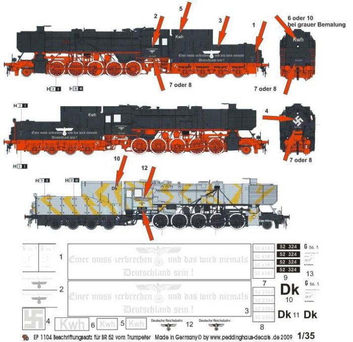 Locomotive BR-52 (136 pics)