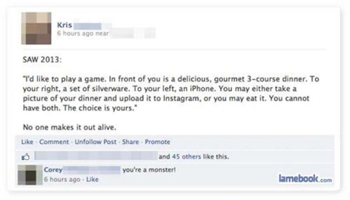 Stupid and Funny Status Updates and Comments (24 pics)