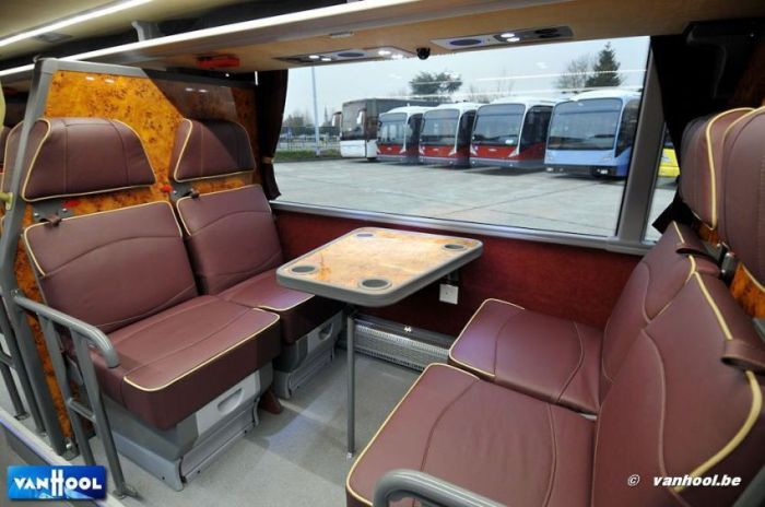 Bus with Beds by Van Hool (17 pics)