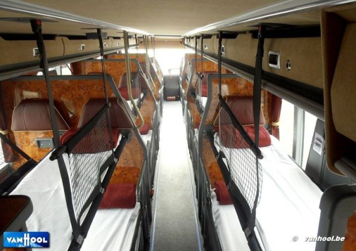 Bus with Beds by Van Hool (17 pics)